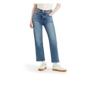 Levi's Women's Ribcage Straight Ankle Jeans size 28